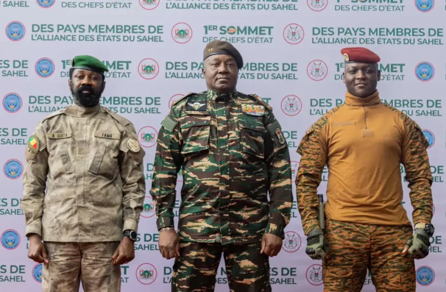 Les dirigeants des États membres de l’Alliance des États du Sahel (AES) réunis lors du 1er sommet à Niamey.