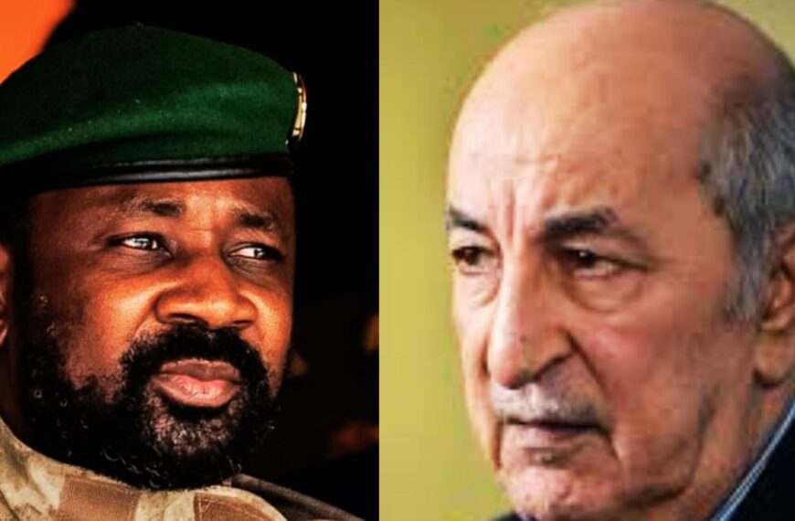 Assimi Goïta et Abdelmadjid Tebboune, face-à-face symbolique des tensions diplomatiques entre le Mali et l’Algérie.