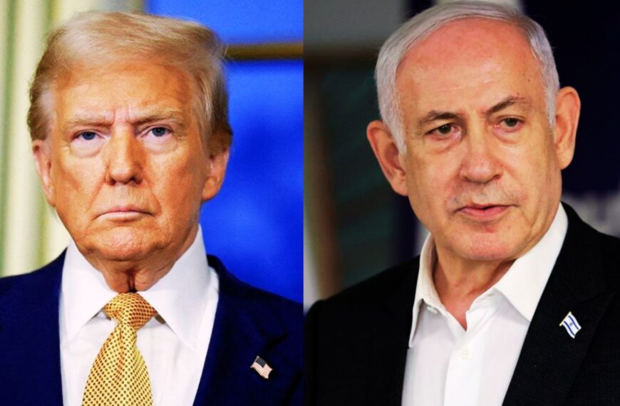 Donald Trump et Benjamin Netanyahou, côte à côte, illustrant les tensions diplomatiques récentes entre Washington et Tel-Aviv.
