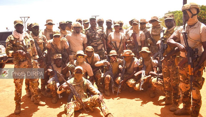 FAMa au Centre de Formation et d’Aguerrissement de Tombouctou, fin de la formation POAD.