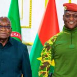 Le Capitaine Ibrahim Traoré reçoit Jacob Zuma en audience officielle au palais présidentiel de Ouagadougou.