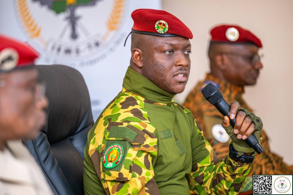 Le Président du Faso, le capitaine Ibrahim Traoré, préside la rencontre statutaire du Conseil supérieur de la magistrature à Ouagadougou.
