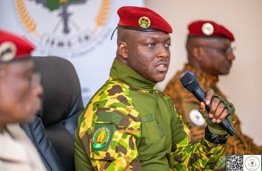 Le Président du Faso, le capitaine Ibrahim Traoré, préside la rencontre statutaire du Conseil supérieur de la magistrature à Ouagadougou.