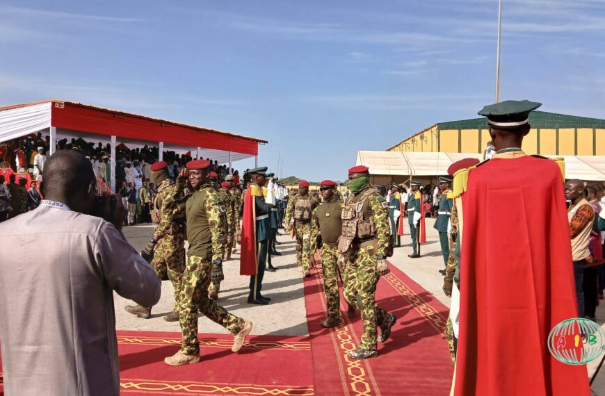 Inauguration de l’usine Burkina Cajou par le président du Faso à Bobo-Dioulasso, Burkina Faso.