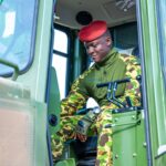 Lancement des travaux de l’autoroute Ouagadougou–Bobo-Dioulasso au Burkina Faso par le Président du Faso à Ouagadougou.