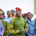 Inauguration du complexe agroindustriel Agroserv Industrie par le président du Faso à Bobo-Dioulasso, Burkina Faso.