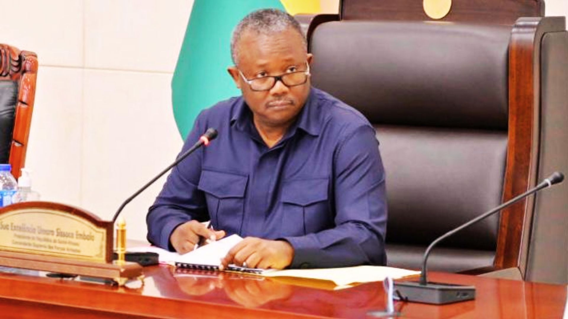 Umaro Sissoco Embaló préside un conseil des ministres consacré à la situation nationale, à deux jours de l’ouverture de la campagne électorale.