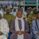 Le Premier ministre burkinabè Rimtalba Ouédraogo assiste à l’ouverture du 17e Festival de l’Aïr à Iferouane, au Niger.