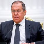 Sergueï Lavrov, ministre russe des Affaires étrangères, en Russie avant une réunion du Conseil de sécurité, en novembre 2022.