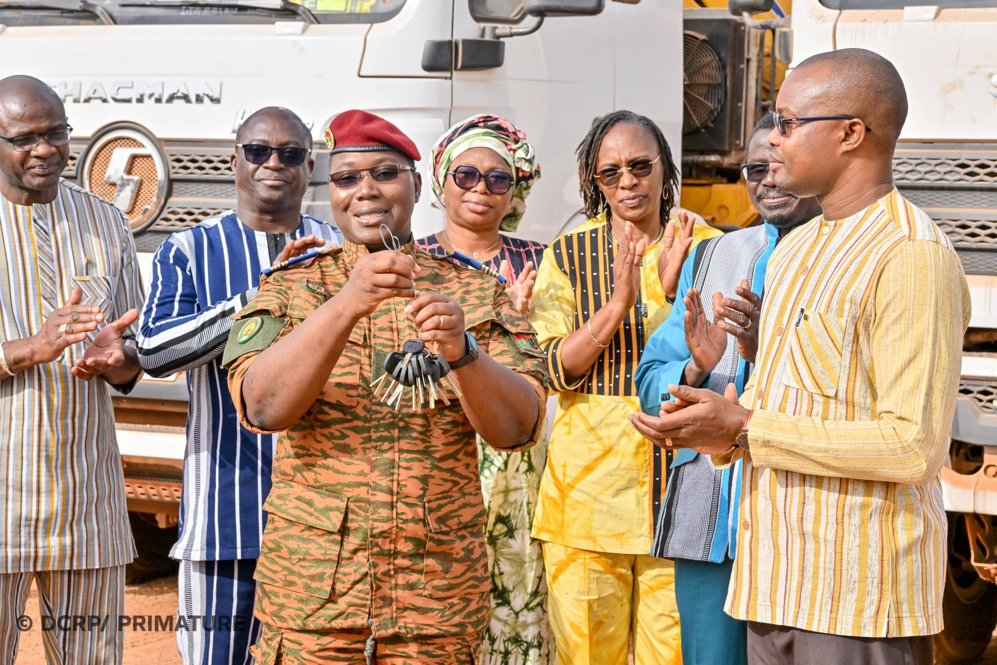 Burkina Faso — Remise officielle de camions au CONASUR