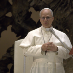 Le pape Léon XIV lors d’une audience avec les médias au Vatican, le 12 mai 2025.