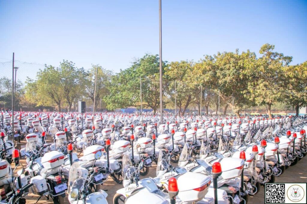 Cérémonie officielle de renforcement du maillage sécuritaire au Burkina Faso