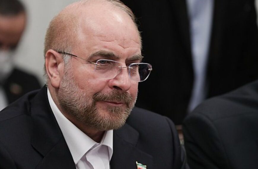 Ghalibaf, président du Parlement iranien.